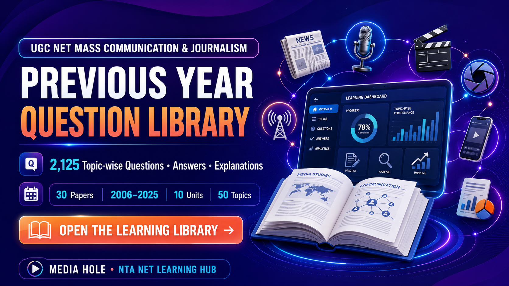 UGC NET Mass Communication Previous Year Questions with Answers