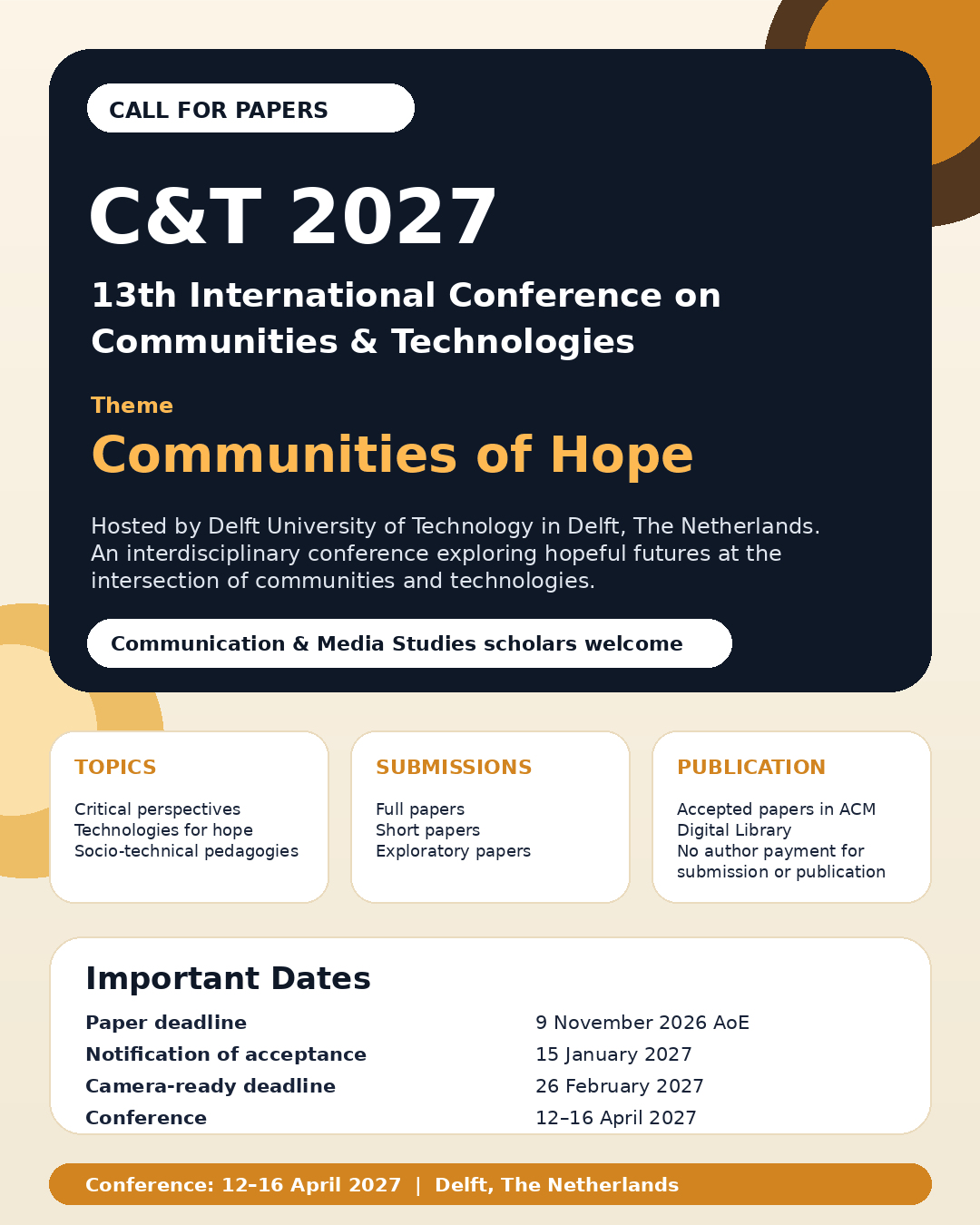 Call for Papers