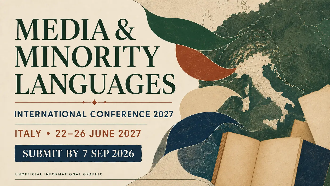 ICML 2027 Call for Papers — Media and Minority Languages