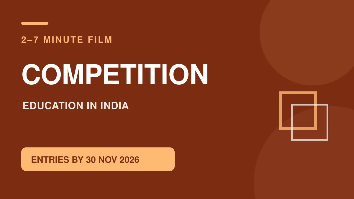 JIFF 2–7 Minute Movie-Making Competition 2026 | Entries Close 30 November