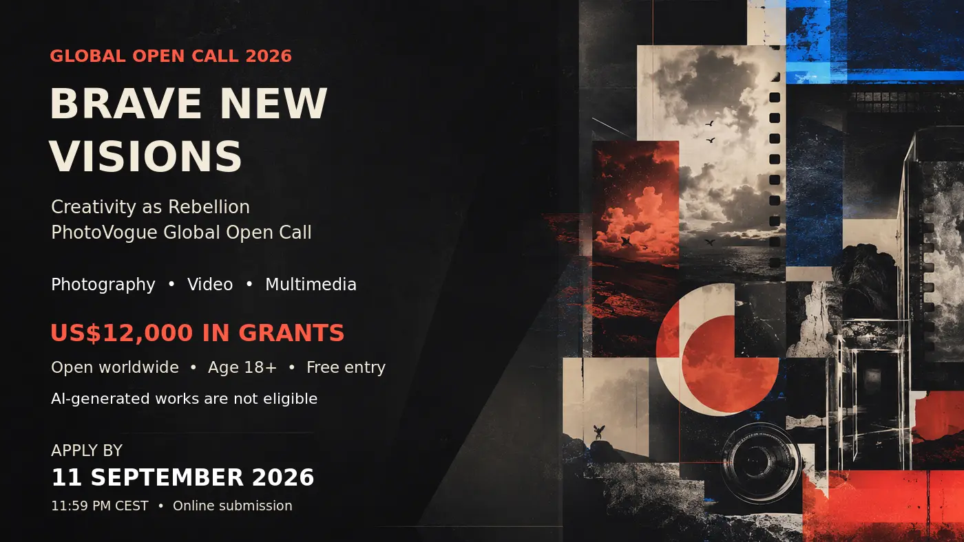 PhotoVogue Global Open Call 2026: US$12,000 in Grants