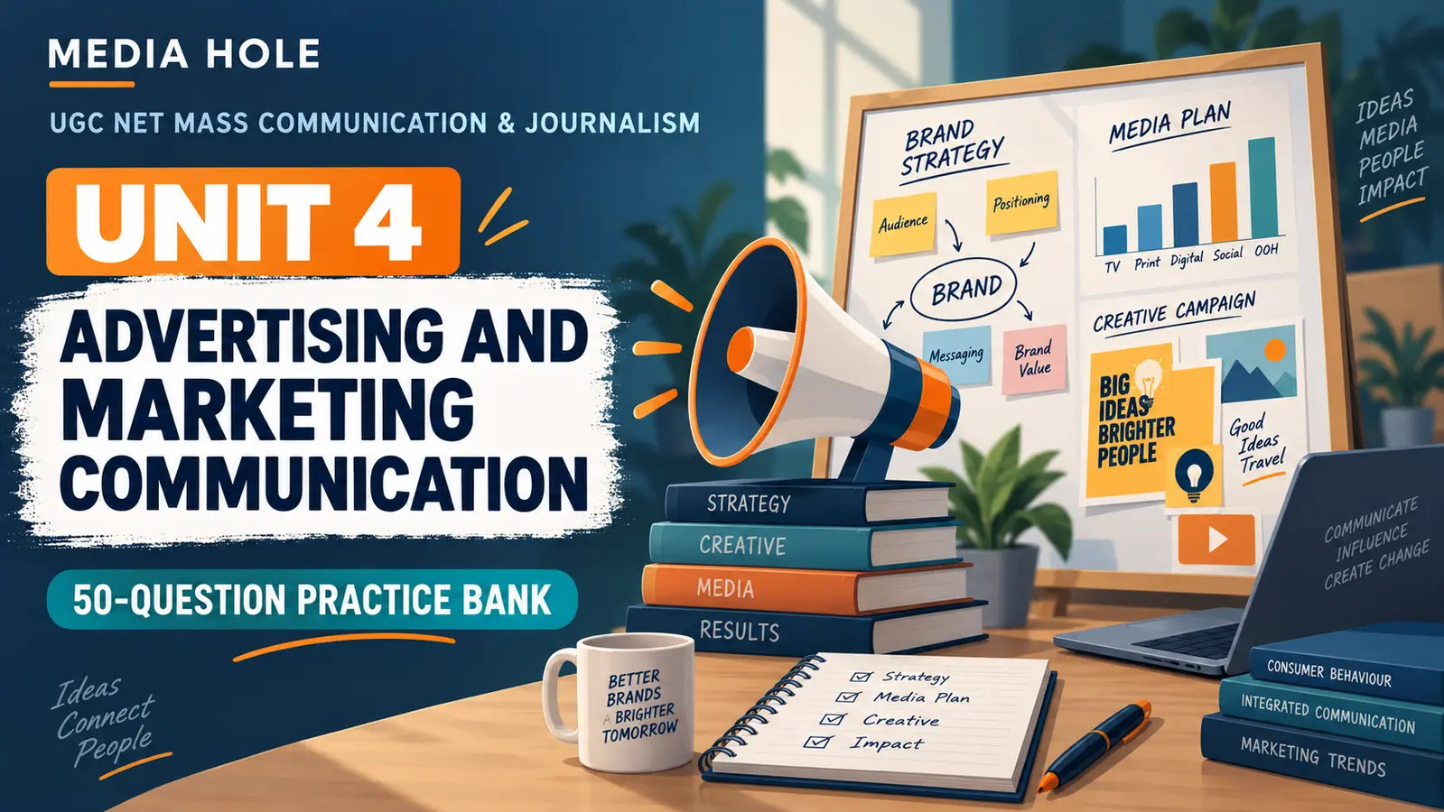 UGC NET MCJ Unit 4 Practice Bank: Advertising and Marketing Communication