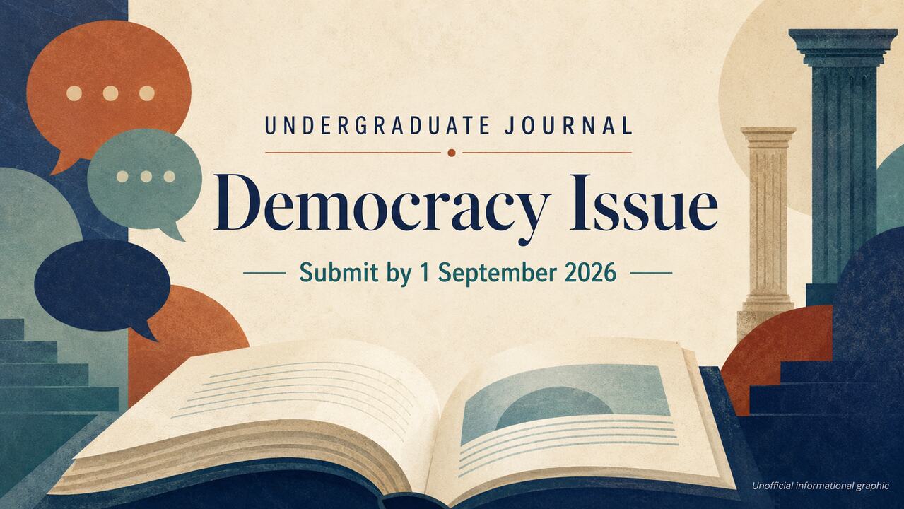 University of Utah Undergraduate Journal Call – Democracy Issue | Submit by 1 September 2026